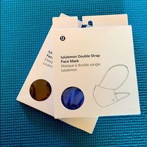 Lululemon Double Strap Face Mask - Set of 2